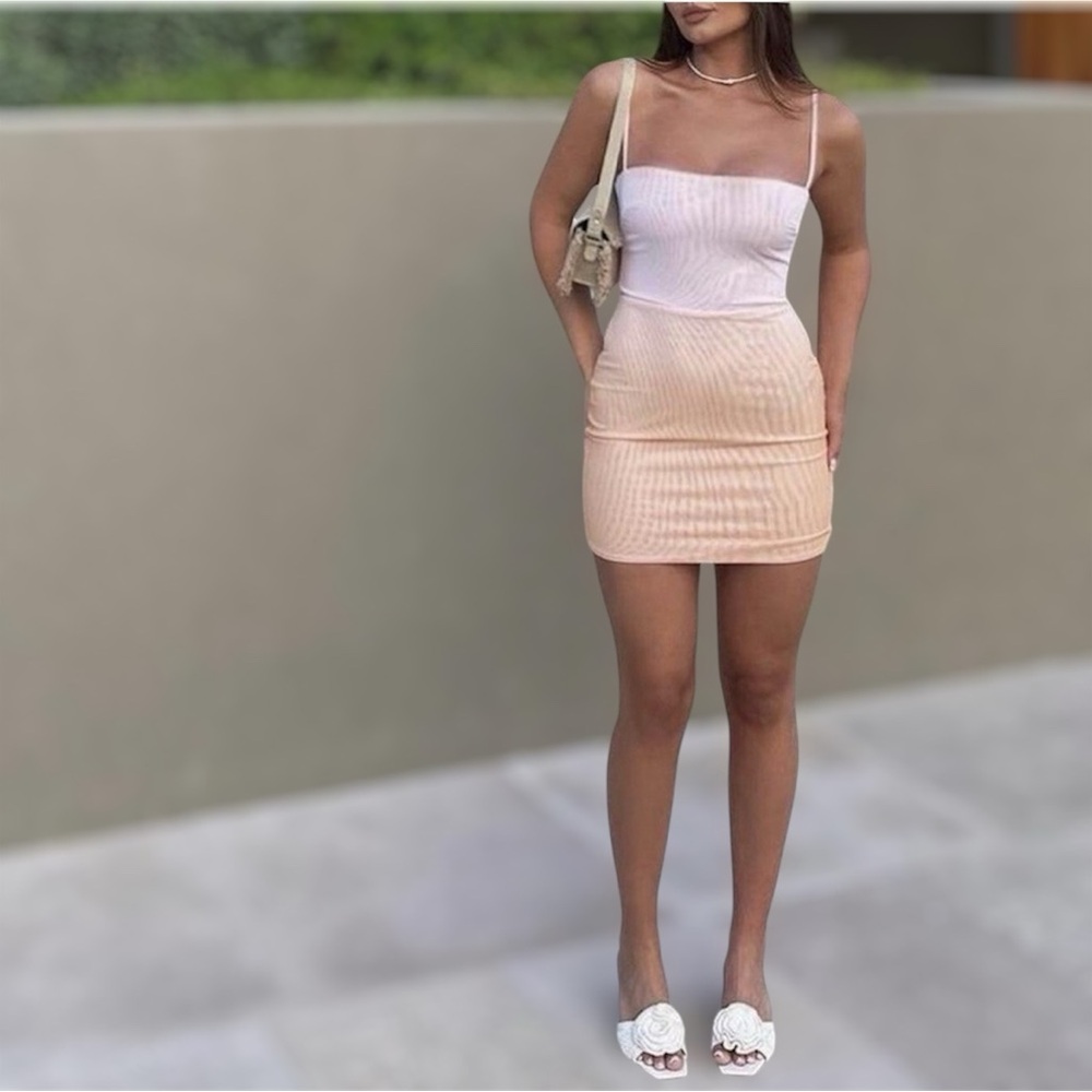 HOUSE OF CB DEVA OMBRE MINI DRESS (M) *170